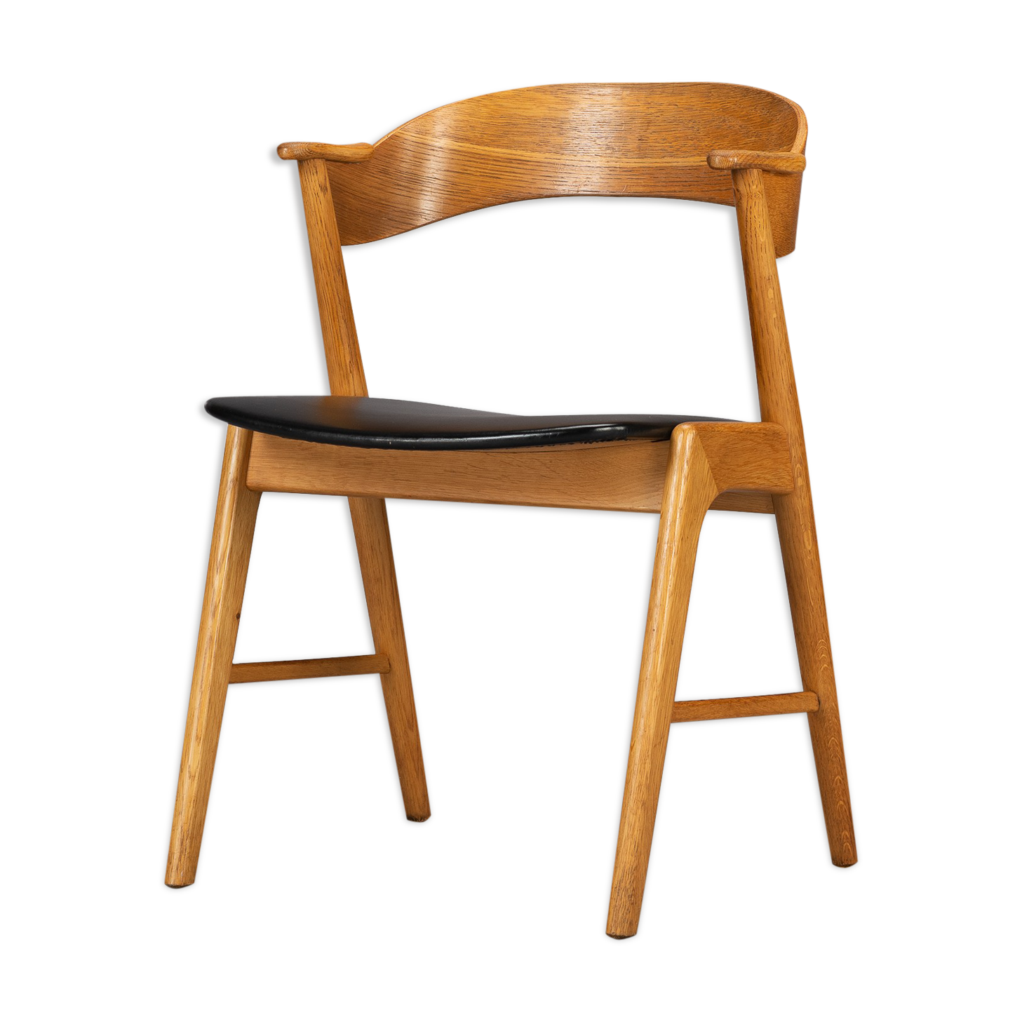 Danish Midcentury Armchair Model 32 by Kai Kristiansen in oak, 1960s