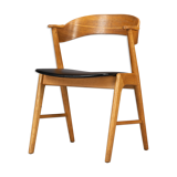 Danish Midcentury Armchair Model 32 by Kai Kristiansen in oak, 1960s