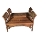 Paire de banquettes Syriennes
