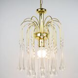 Lustre de P. Venini, Italie, années 1960