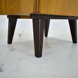 1960s pair of midcentury bedside tables by Mojmir Požár, Czechoslovakia