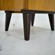 Table de chevet des années 1960 par Mojmir Požár, Tchécoslovaquie.