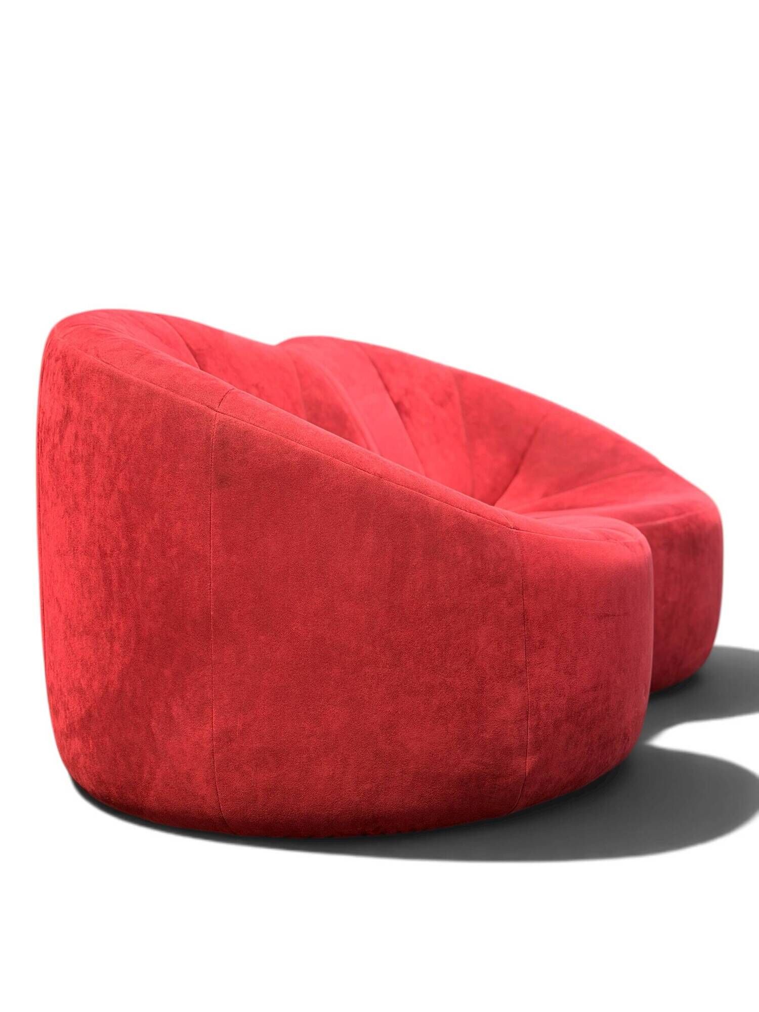 Red Pumpkin Sofa for 2 - Pierre Paulin - Ligne Roset (circa 2000)
