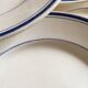 set of 9 flat plates of iron earth in 1920 Grigny fillets