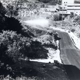 Rosine NUSIMOVICI, Untitled (Road), c 1980. Black and white silver print