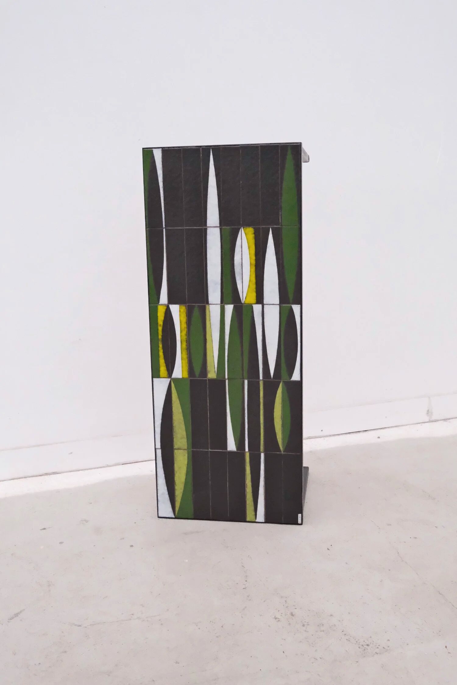 "Navette" coffee table by Roger Capron in ceramic, 1950