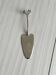 Pelle a gateau metal blanc ginkgo