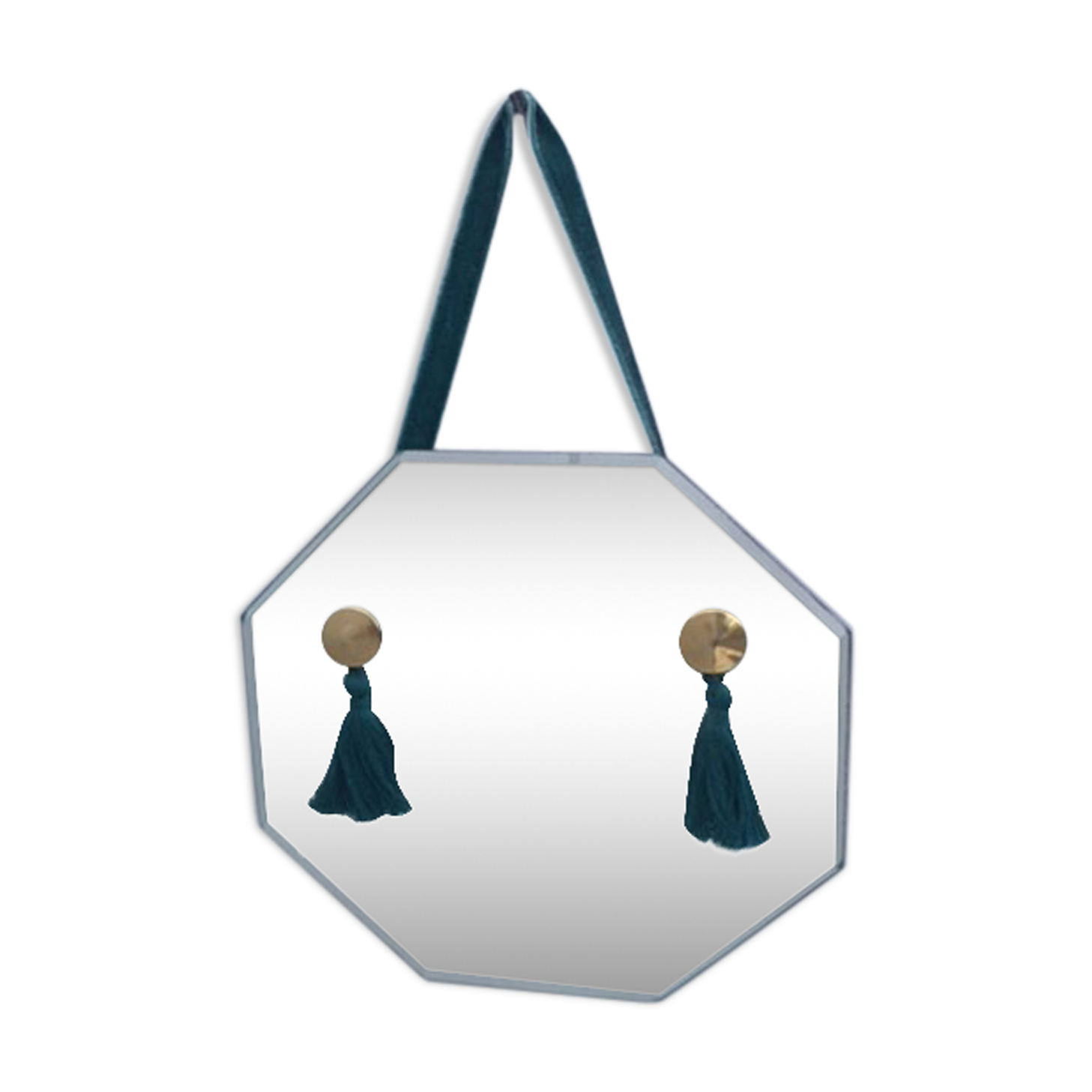Mirror hexagonal 14x14cm
