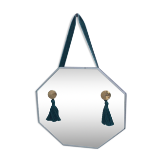 Miroir hexagonal 14x14cm