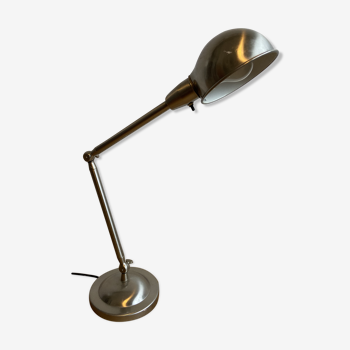 Articulated lamp in grey metal