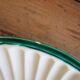 Ceramic shell wall light (4 available)