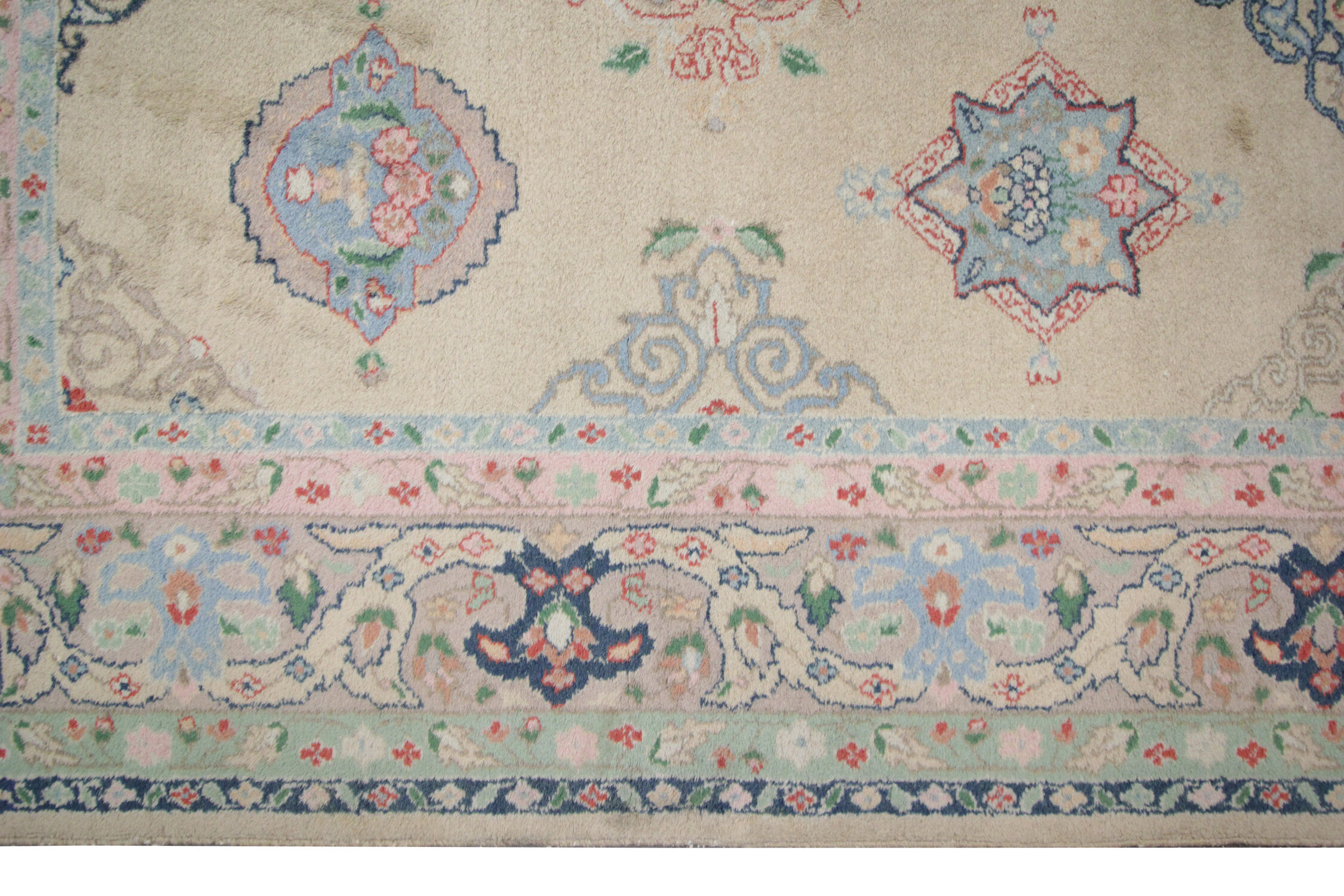 Handmade wool carpet 153x250cm