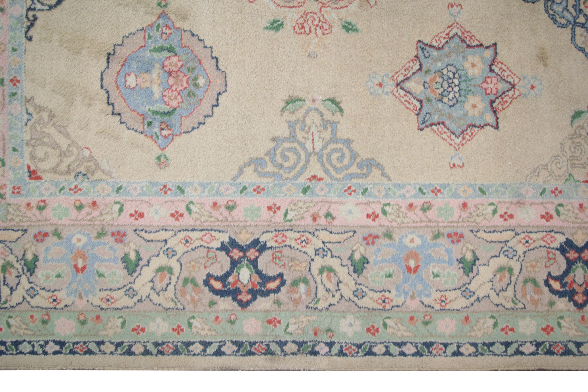 Handmade wool carpet 153x250cm