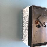 Plafonnier en verre ciselé