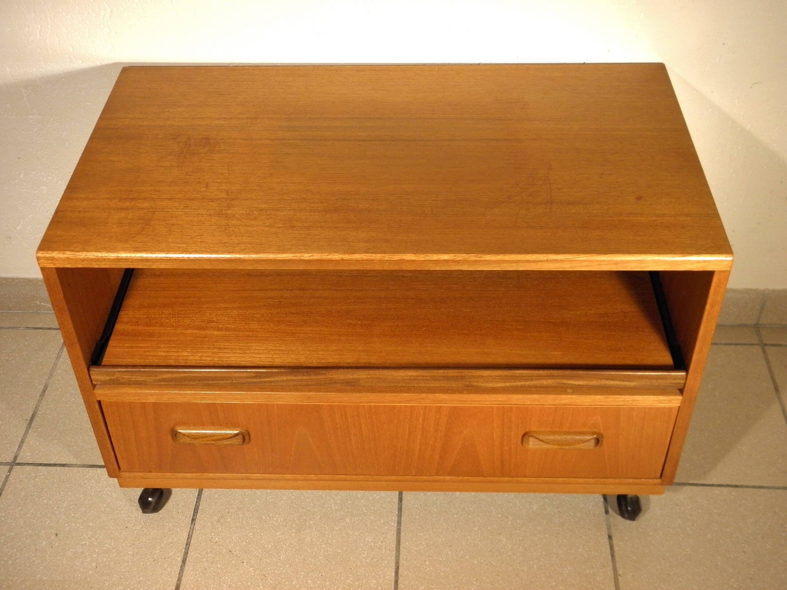 G-Plan teak TV cabinet from the 60s