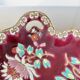 Longwy enamel dish, "Venice" pattern, 1940s-50s