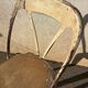 J. Mathieu sheet metal bistro chair