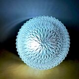 Glass wall or ceiling light from the 1970s.