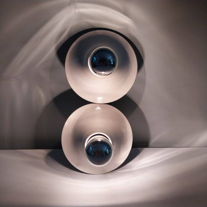 Pair of "Teti" wall lights Vico Magistretti, Artemide