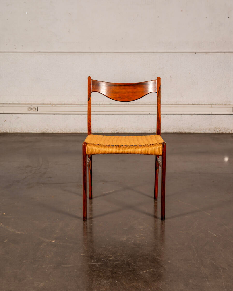 Série de 4 chaises danoises