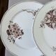 4 assiettes plates Sarreguemines modèle Danois