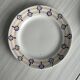 3 blue flower pattern dessert plates