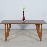 Table basse danoise en teck du milieu du siècle, années 1960
