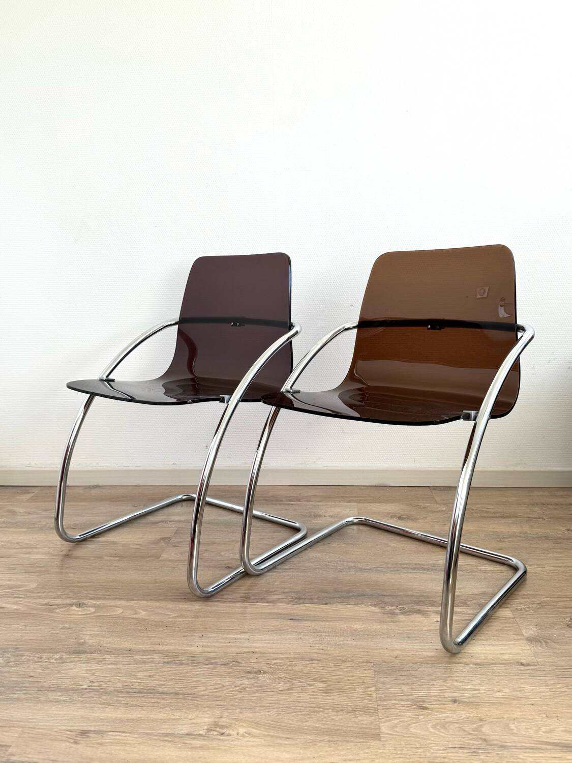 Pair of Blooming chairs by Yves Christin