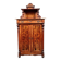 Cabinet époque Biedermeier En Noyer Et Ronce époque XIXeme