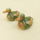 Vintage kitsh duck salt shaker and pepper shaker