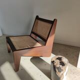 Side table in petrified wood