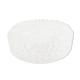 Round ceiling lamp in glass patterns in relief – diameter 26 cm