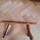Raw wood stool