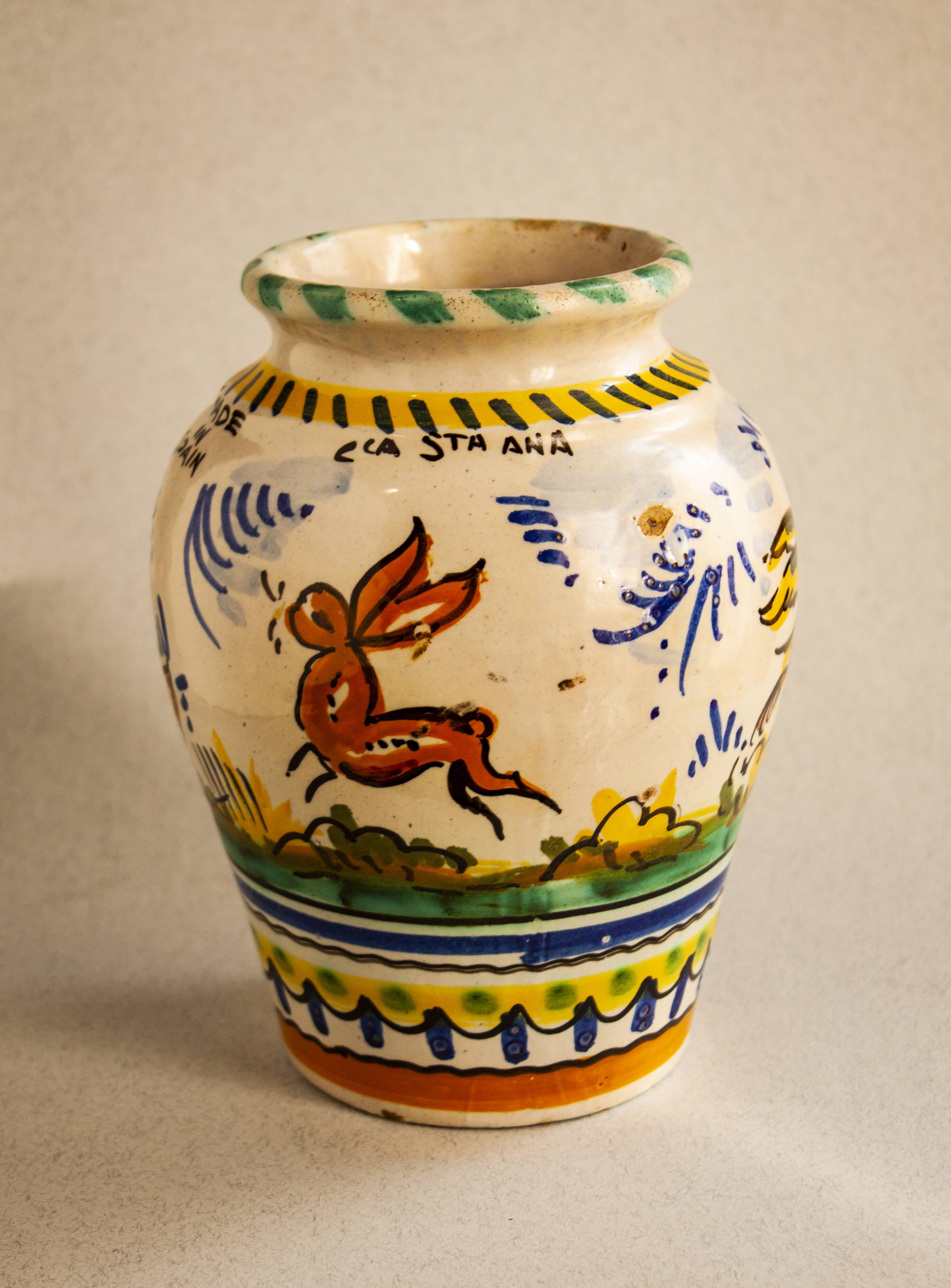 Vintage ceramic vase.