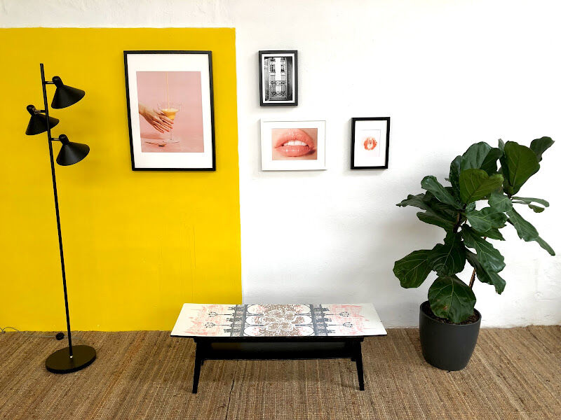 Scandinavian coffee table 114 cm