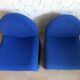 Pair of Atal low chairs - design from the 1970s.