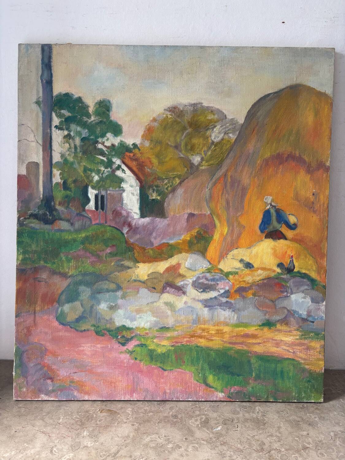 Paysage de Marina Bardet de 1983