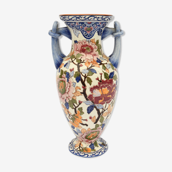 Vase en faïence de gien