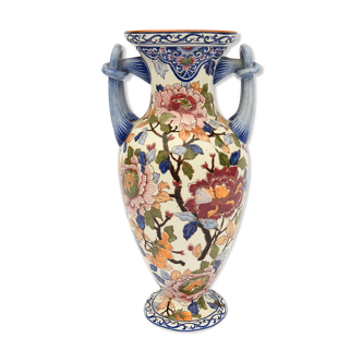 Vase in gien earthen earthenware