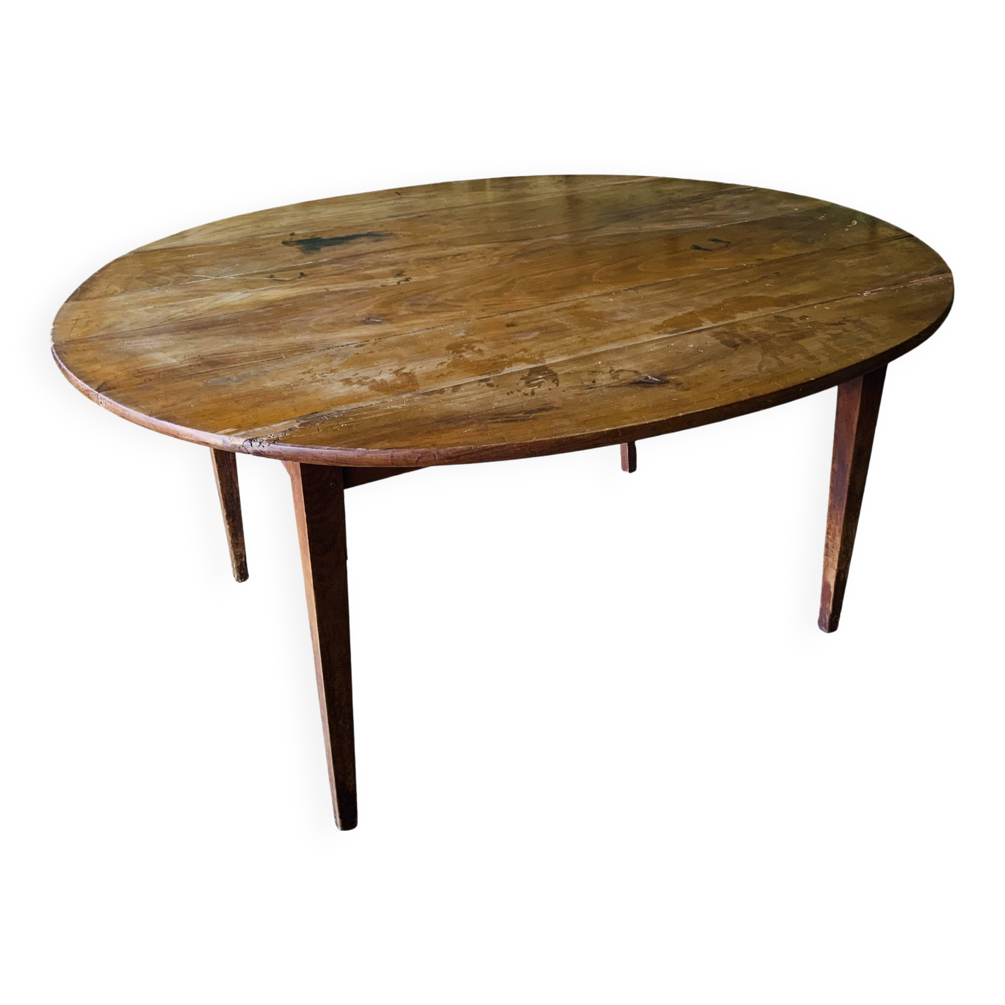 Oval farmhouse table 149cm