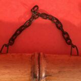 Vintage rattan mirror 33x27cm