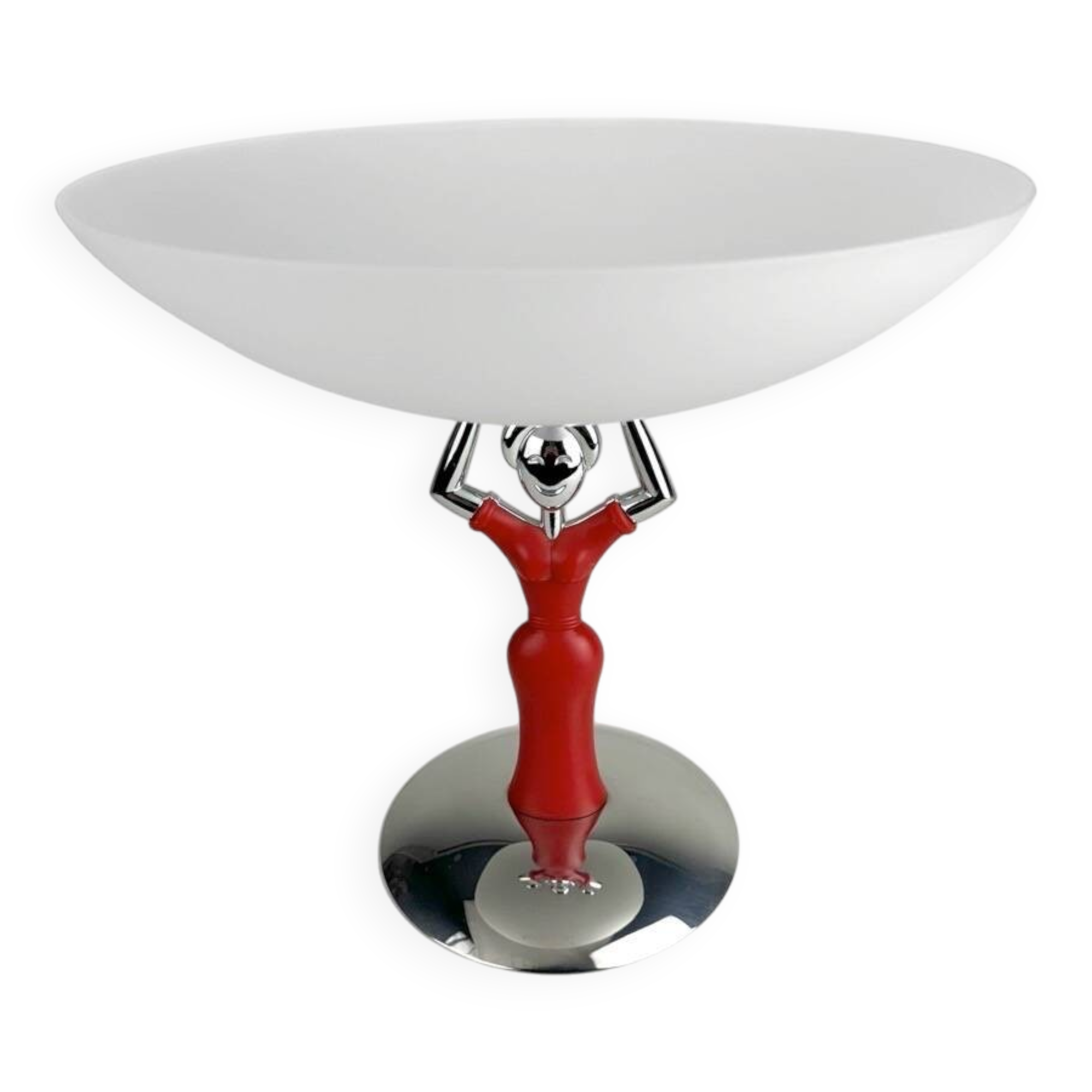 Bugatti chrome and glass designer pocket emptier