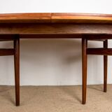 Very large Danish extendable dining table in rosewood model 212 by Arne Vodder for Sibast