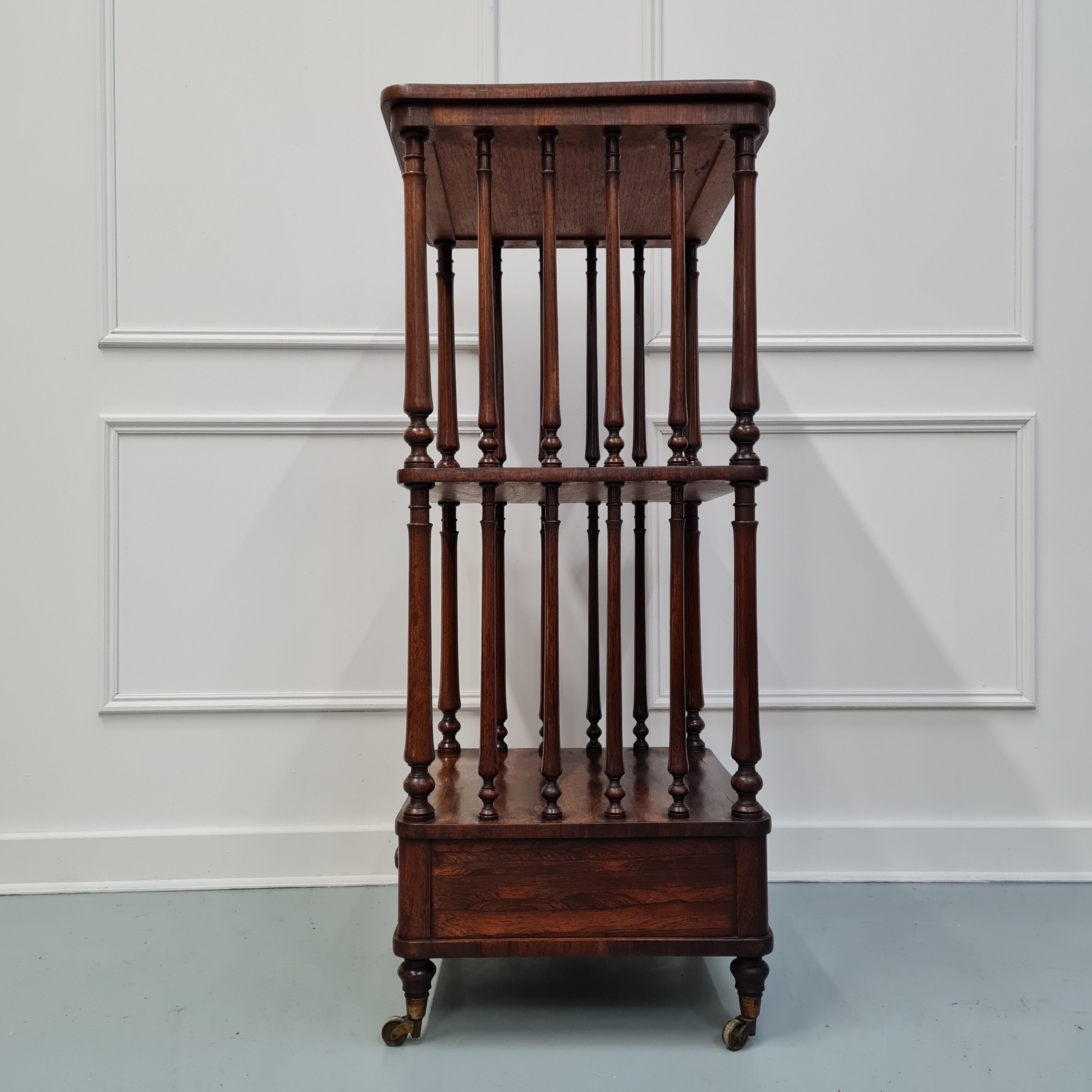 Antique rosewood whatnot c1840