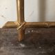Golden bamboo frame with gold leaf