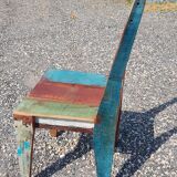 Teak table with 6 chairs