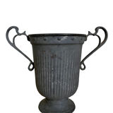 Medici vase in ancient patinated iron