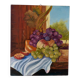 Still life in oil, the grapes