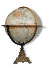 Globe terrestre par J Lebegue et Cie