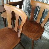 Set de 12 chaises bistrot